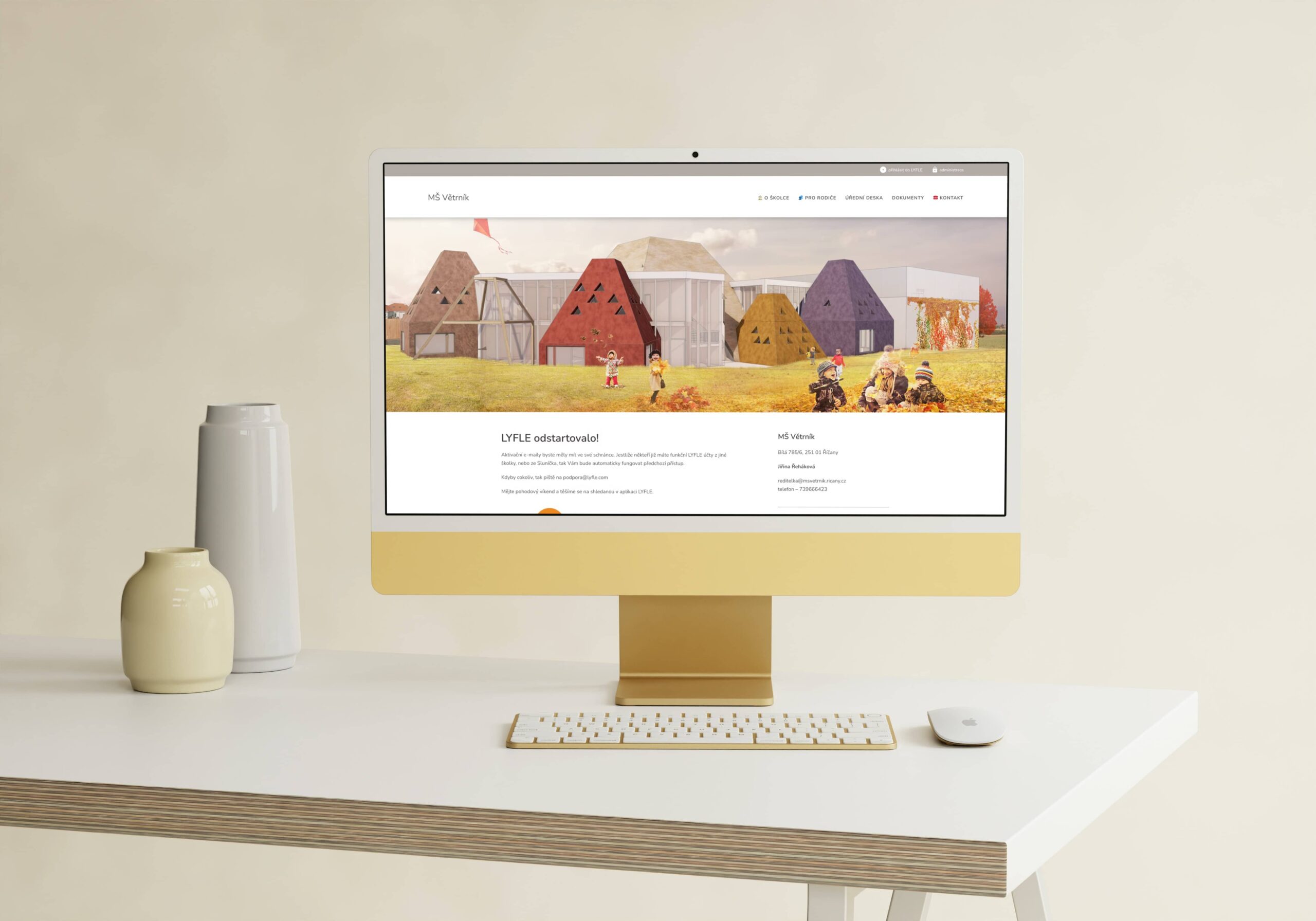 LYFLE — Web pro školky
